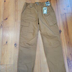 Men's CQR Gear Tactical Series Ripstop Pants 34x32 Copper Brown Cargo New w/Tags